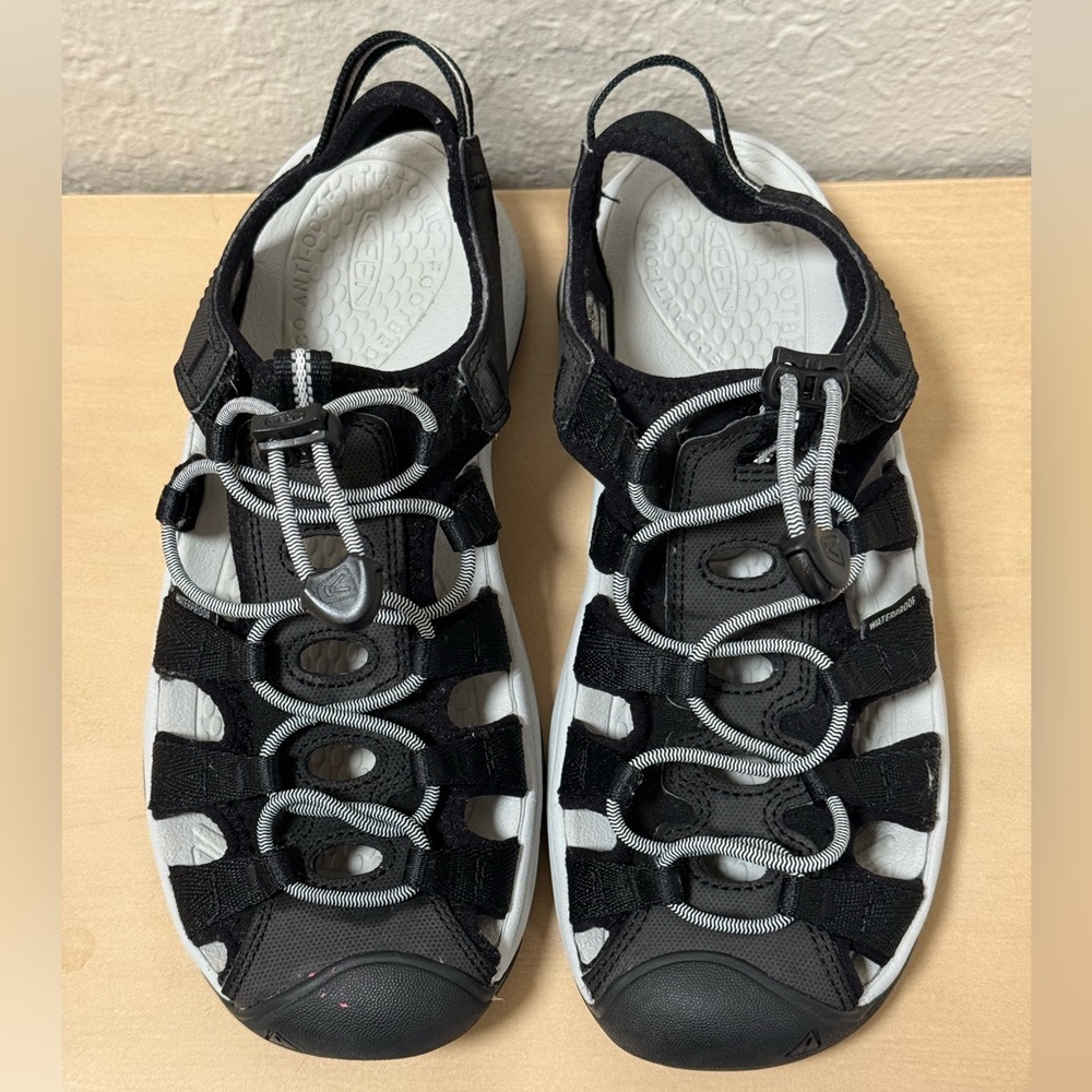 KEEN Lightweight Sport Sandals - Astoria West, Black, 7-1/2 Medium